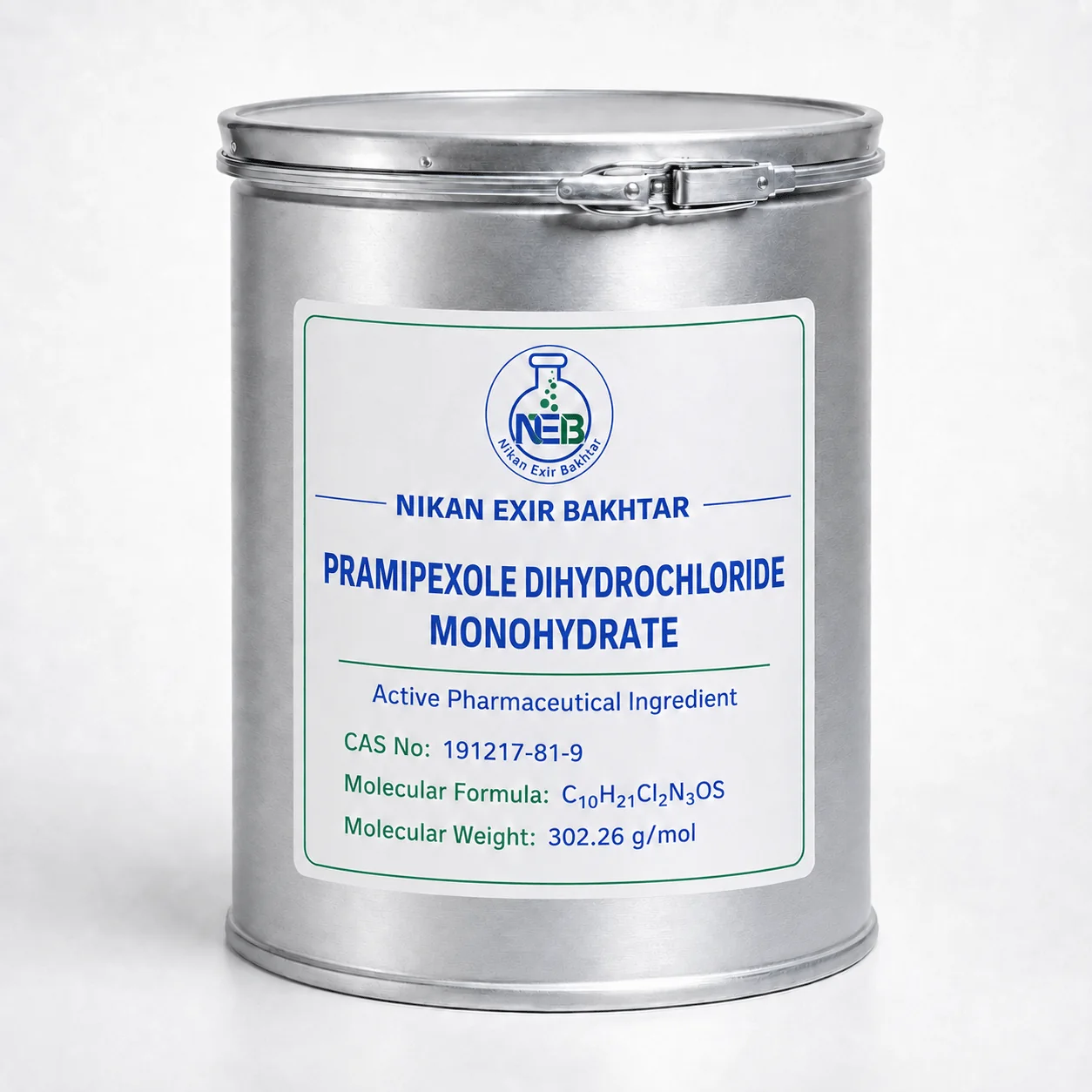nikan-pramipexole-dihydrochloride-api-drum